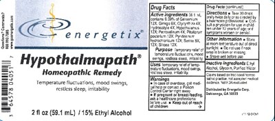 2oz. Bottle Label (Hypothalmapath 2 Oz. Bottle Label)